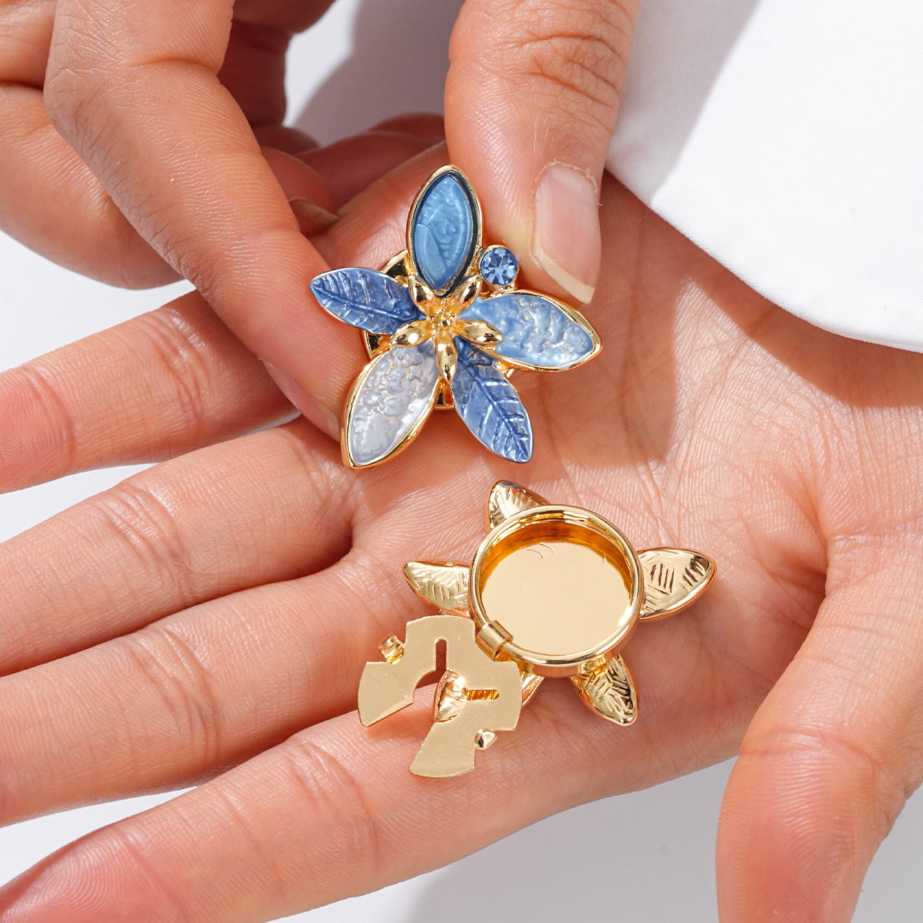 Enamel button cover collection